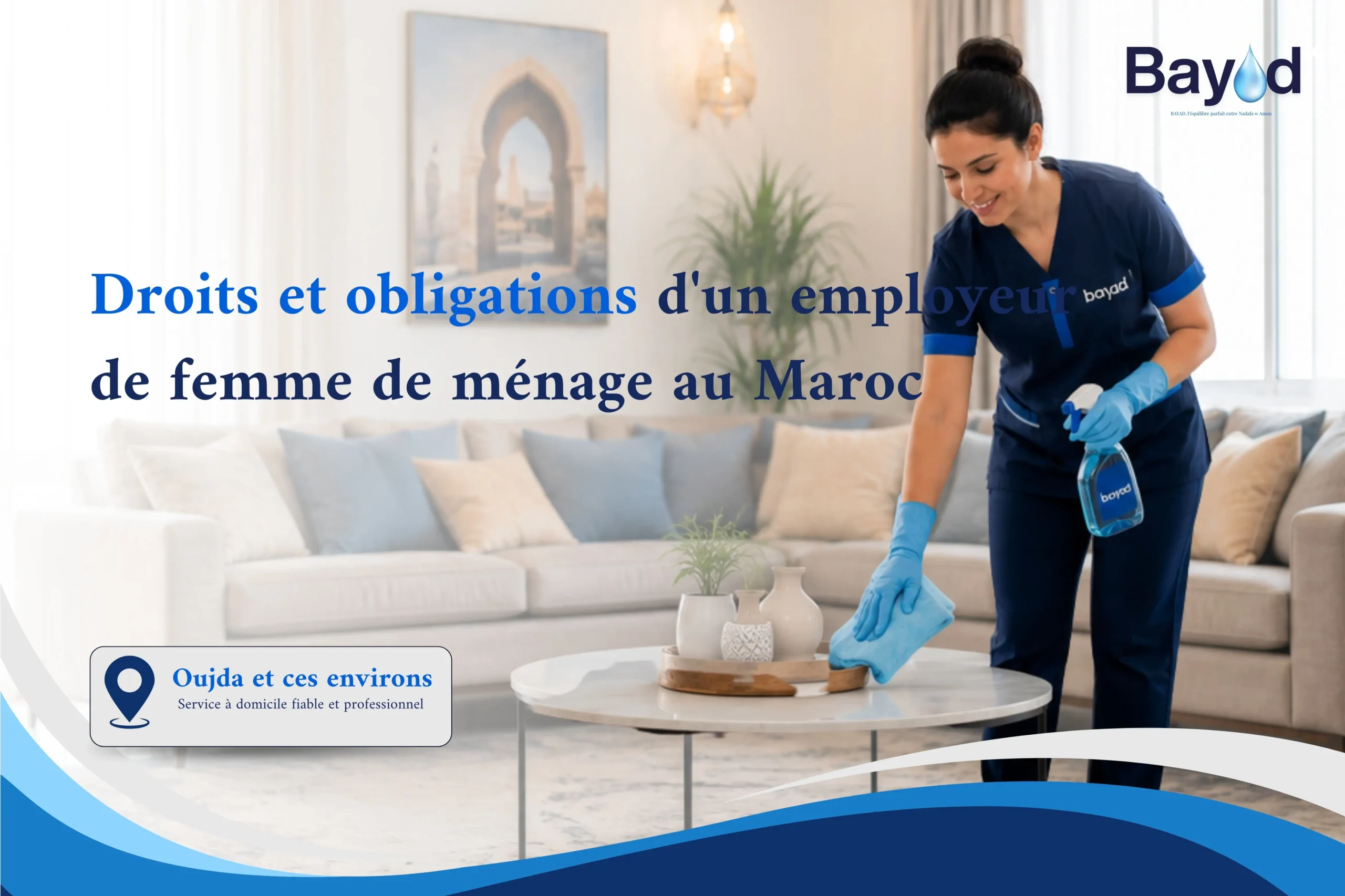 Droits et obligations d'employeur de femme de ménage au Maroc